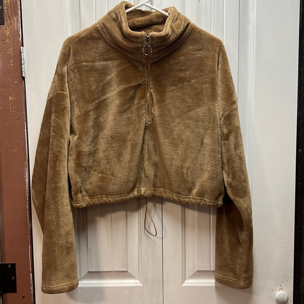 Crop jacket size Large